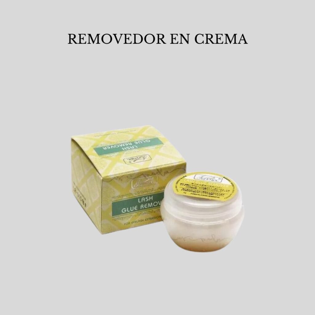 Removedor en crema para extensiones de pestañas